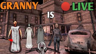 Granny Is Live Full Gameplay 😀 viral live granny trending shorts [upl. by Nydroj]