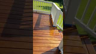 Cabot Gold Deck Stain Sunlit Walnut review [upl. by Odille]