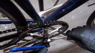 How To Remove A Square Taper Bicycle Crank Bike Blogger [upl. by Niels]