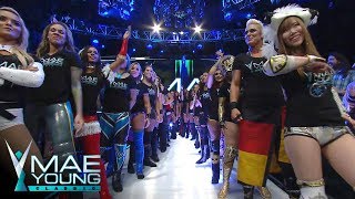 Mae Young Classic Parade of Champions July 13 2017 [upl. by Yenahpets704]