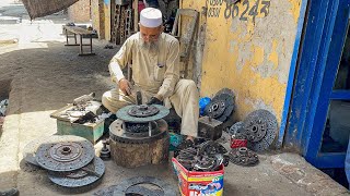 How We Rebuild and Repair an Old Rusty Clutch Plates with Simple Tools  Ingenious Process [upl. by Sato]