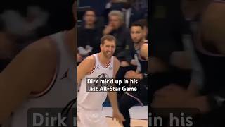 Dirk Nowitzki mic’d up 😂 [upl. by Caria23]