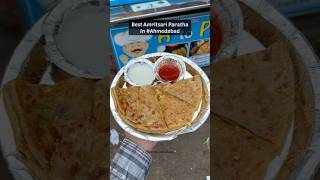 Amritsari Paratha in Ahmedabad ahmedabad paratha streetfood ahmedabadstreetfood [upl. by Eldwun]