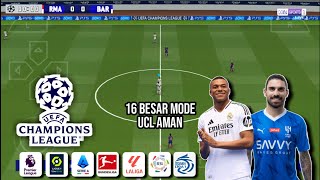 EFOOTBALL™ 2024 PPSSPP LIGA EROPA amp BRI LIGA 1 FIX 16 UCL NO FORCE CLOSE SMOOTH ABISS [upl. by Ottavia]