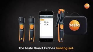 Testo Smart Probes  Heating Set [upl. by Hteazile]