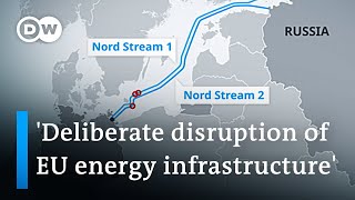 Potential sabotage Whats behind the Nord Stream pipeline leaks  DW News [upl. by Prady106]