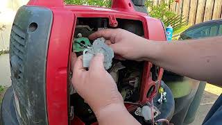 Fix a Honda EU2000i with a Cheap New Carburetor without Doing ANY Electrical or Wires [upl. by Gobert752]