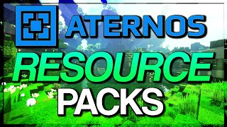 How to Add Resource Packs in Aternos  Add Texture Packs 2024 [upl. by Kornher281]