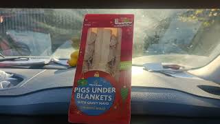 The Great British Supermarket Christmas Sandwich Off 2023 Morrisons pigs under blankets [upl. by Eelyma]