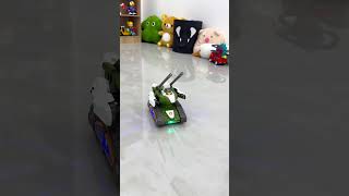 1Mini army tank Remote Control Fun 🚜🎮  Help Life YT shorts video kids baby [upl. by Siger]