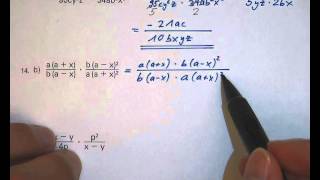 Mathe2  1b  Übungsblatt Brüche multiplizieren und dividieren [upl. by Nireil]