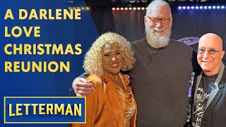 Dave Paul and Darlene Loves quotChristmasquot Reunion  Letterman [upl. by Beker557]