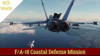 FA18 Misión Defensa Costera dcsworld [upl. by Jonell]