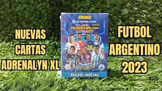 NUEVAS CARTAS ADRENALYN XL FUTBOL ARGENTINO 2023 [upl. by Ayala]