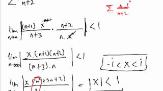 calculus dersleri serilerde yakınsaklık yarıçapı [upl. by Buller]