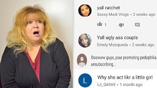 Mom Reacts To Mean Comments [upl. by Rowney]