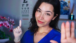 ASMR Detailed Ear amp Eye Exam For Relaxation 🌙 [upl. by Reece948]