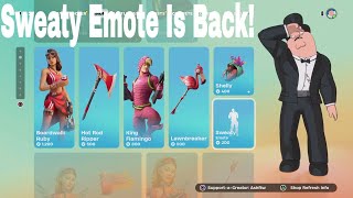 Sweaty Emote Is Back In The Fortnite Item Shop [upl. by Nerraf646]