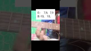 Ashiqui 2 theme in guitar tutorial [upl. by Tice27]