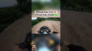 Zx25r trail supermoto zx25r trail fyp shorts motovlog smartphone [upl. by Ailana984]