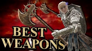 Elden Rings DLC Strength Faith Weapons Are The Best [upl. by Ahseyd336]