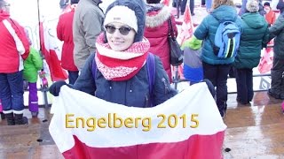 Vlog  Konkurs skoków narciarskich w Engelbergu 20122015 [upl. by Vez813]