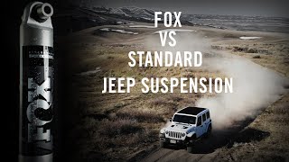 How Performance Series 20 Shocks Improve a Standard Jeeps Handling  FOX [upl. by Yral]