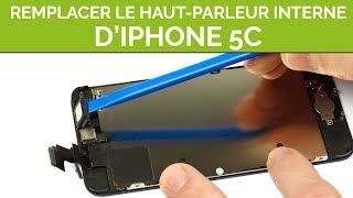 Changer le hautparleur interne de son iPhone 5C By SOSav [upl. by Ahtrim511]