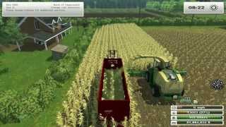 Farm Sim Saturday growing crops for the cows [upl. by Kcirneh]