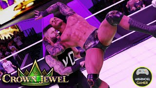 Randy Orton vs Kevin Owens 2024  WWE Crown Jewel 2024 [upl. by Ocirled]