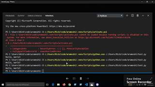 visual studio code terminal error solved [upl. by Fogarty152]