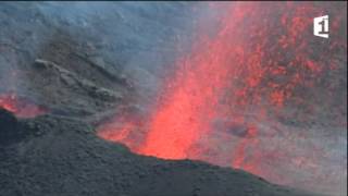 Eruption du Piton fournaise 1er fev 2017 [upl. by Gnanmas627]