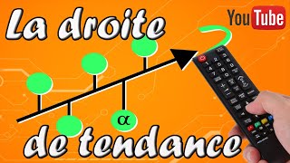 Prévision de la masse salariale par une droite de tendance Méthode des moindres carrés [upl. by Novets]