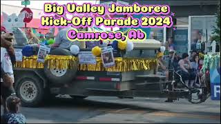 Big Valley Jamboree Parade 2024 Camrose Alberta Ca [upl. by Aloeda]