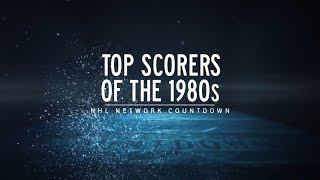 NHL Network Countdown Top Scorers of the 1980s [upl. by Liagaba]