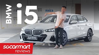 BMW i5 eDrive40 M Sport  Sgcarmart Reviews [upl. by Ayahs648]