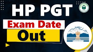 HP PGT Exam Date Out [upl. by Sion]