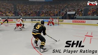 SHL Skater Ratings in NHL 25 Glovesavegaming v1 [upl. by Sible]