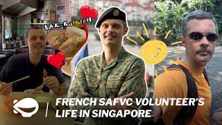 French SAFVC volunteer who loves Bak Kut Teh [upl. by Buttaro]