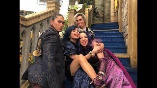 Disney Descendants 3 cutest cast moments emotional [upl. by Bobina229]