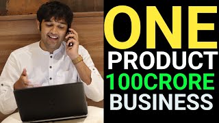 Made 1Product ₹100Crore Profit Business With 0 CompetitionHindi [upl. by Omocaig]