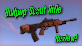 Bullpup Scout Rifle  Weapon Mod Review  Fallout 4 [upl. by Feodor955]