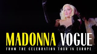 Madonna Vogue  Ballroom Montage From The Celebration Tour in Europe Fan Edit [upl. by Kamila]