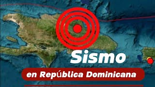 Atención Sismo en republicadominicana  Terremoto Temblor earthquake [upl. by Fujio]