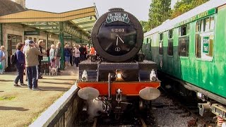 Cathedrals Express to Swanage  28th September 2016 [upl. by Enilaf]