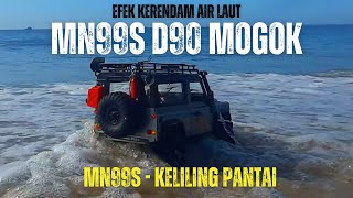 112 Scale RC Car  MN99s  Land Rover D90  Keliling Pantai  ALSGAR RC [upl. by Lyons]