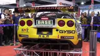 Corvette Z06 GT3  EPIC SOUND and FLAMES [upl. by Rutledge]