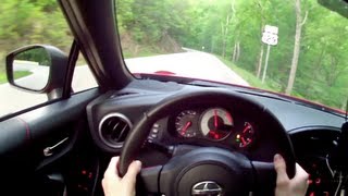 2013 Scion FRS on The Dragon  WR TV POV Test Drive [upl. by Licht678]