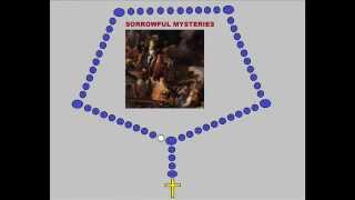 Virtual Rosary  The Sorrowful Mysteries Tuesdays amp Fridays [upl. by Chilton]