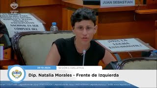 Natalia Morales quotEste reconocimiento tiene que ver con la organización del movimiento estudiantilquot [upl. by Rekoob722]